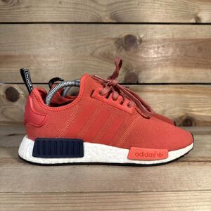 Womens Size 8.5 - Adidas NMD_R1 “Vivid Red” Low Top Comfort Running Shoes S76013